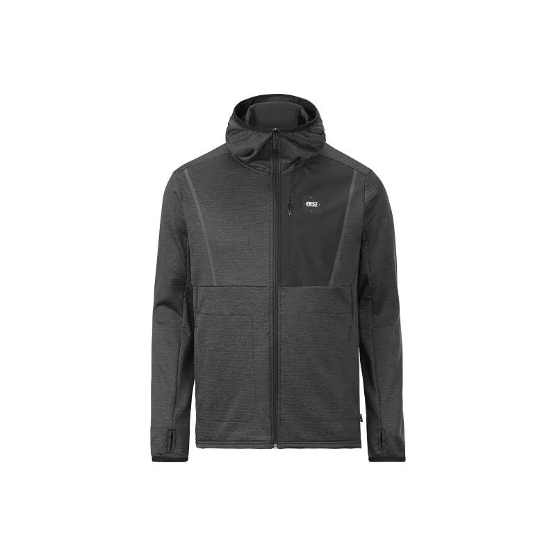 Sudadera con capucha Picture Bake Grid fz (Negro) Hombre