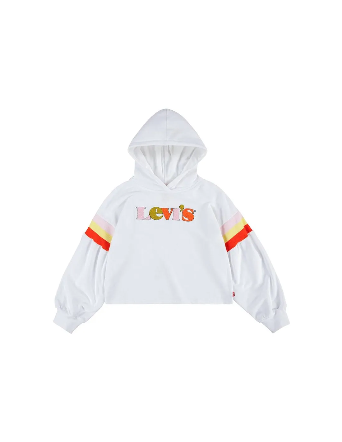 Sudadera Levi's Full Sleeve High Rise Girl White