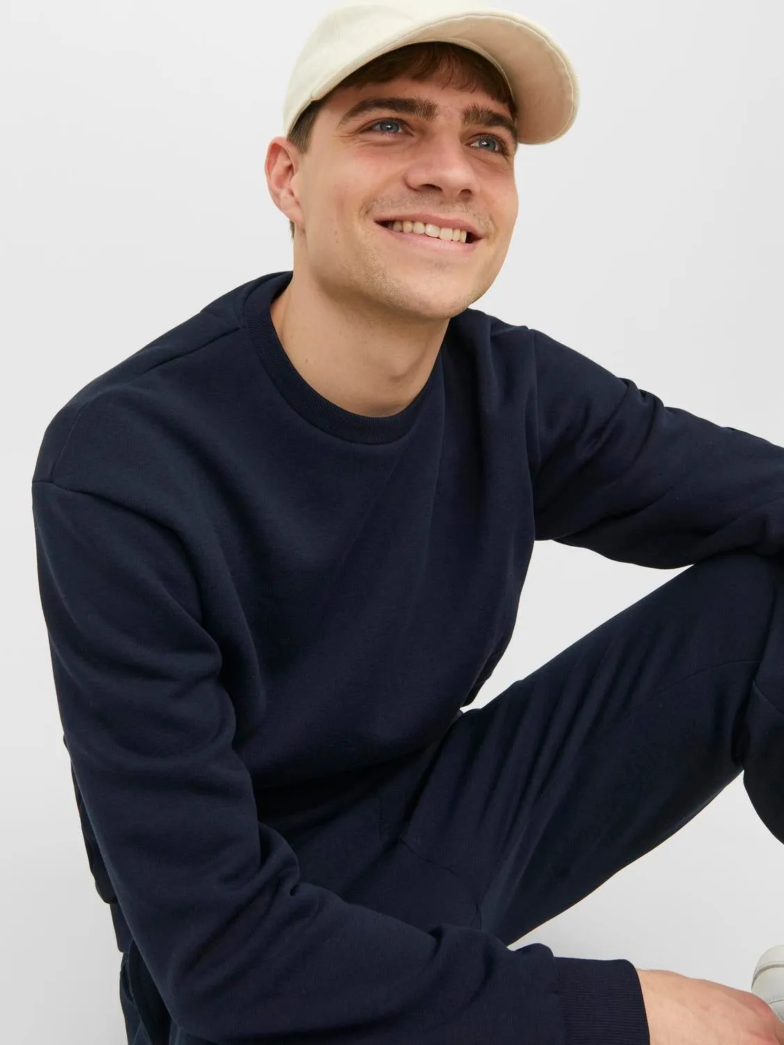 Sudadera Liso | Azul oscuro | Jack & Jones®