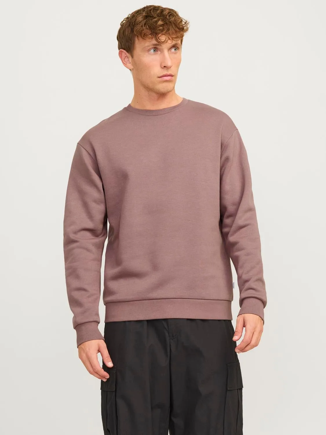 Sudadera Liso | Rosa intermedio | Jack & Jones®