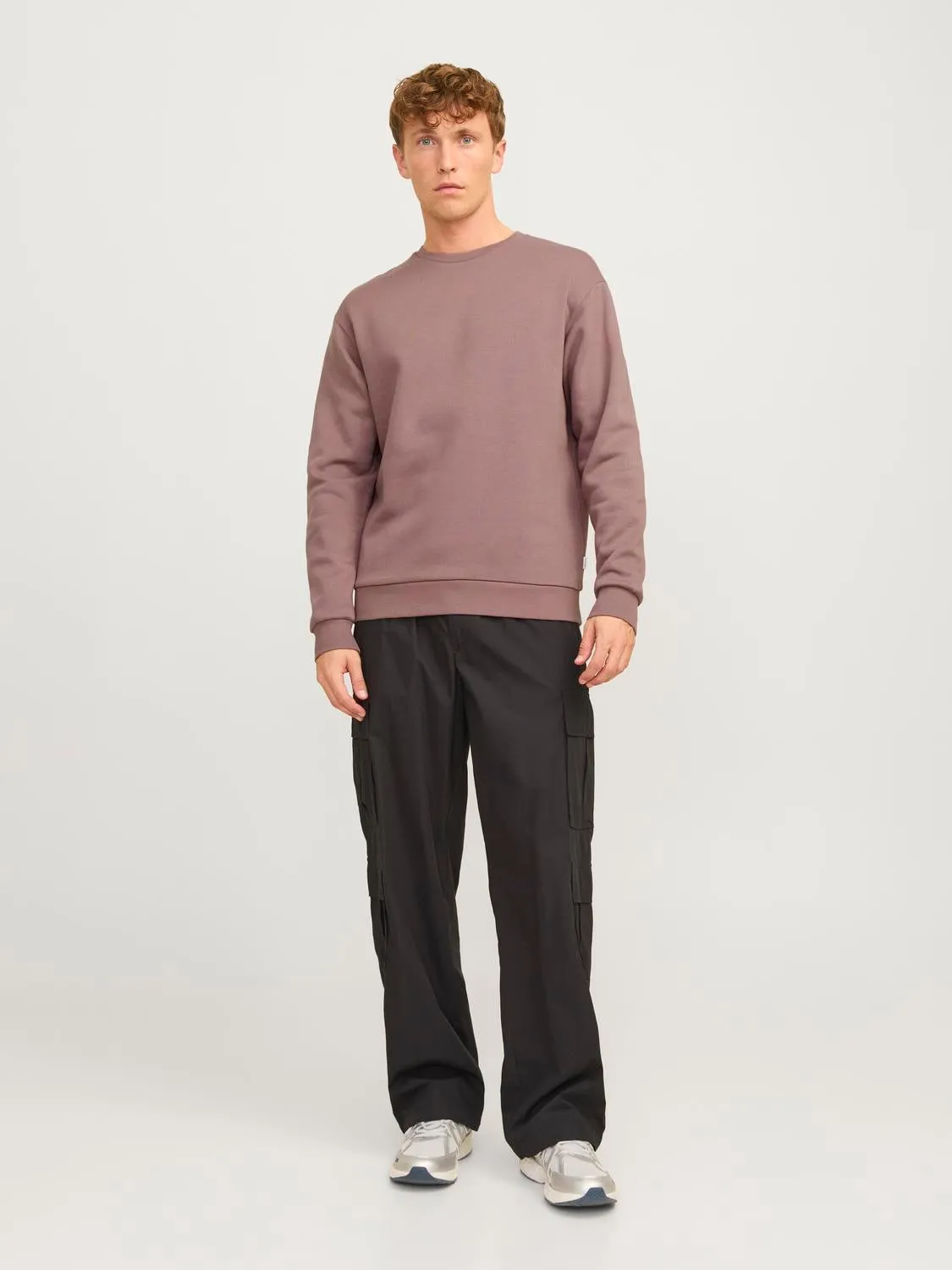 Sudadera Liso | Rosa intermedio | Jack & Jones®
