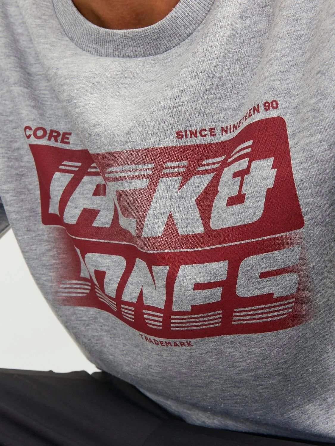 Sudadera Logotipo | Gris claro | Jack & Jones®