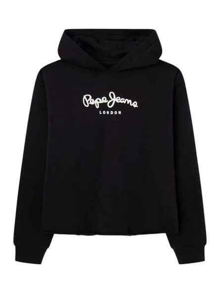 Sudadera Pepe Jeans Elicia Winter Negro Niña