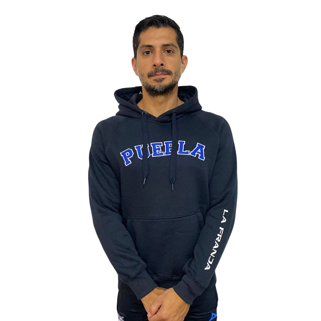 SUDADERA PIRMA HOMBRE CLUB PUEBLA 2324 AZUL