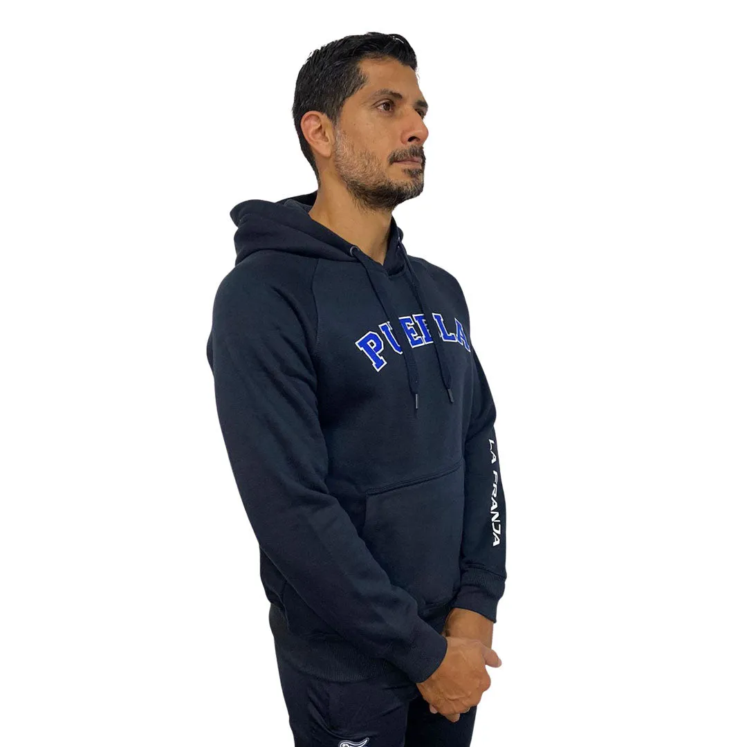 SUDADERA PIRMA HOMBRE CLUB PUEBLA 2324 AZUL