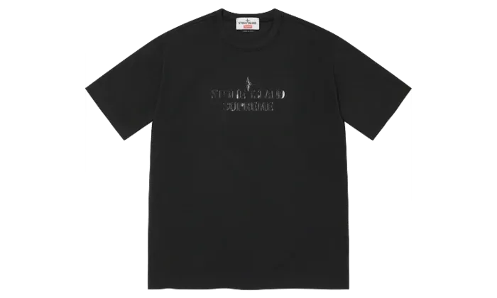 Supreme Stone Island Tee Black