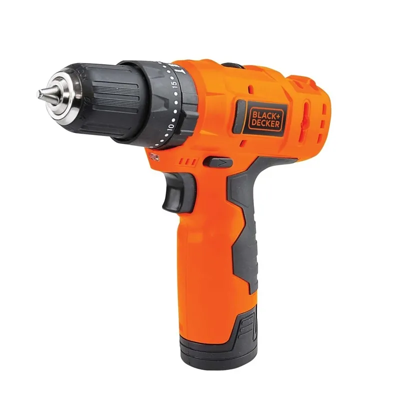 TALADRO PERCUTOR 3/8" 12V 25NM 1 BAT 1.5 AH BLACK + DECKER HP12B2C