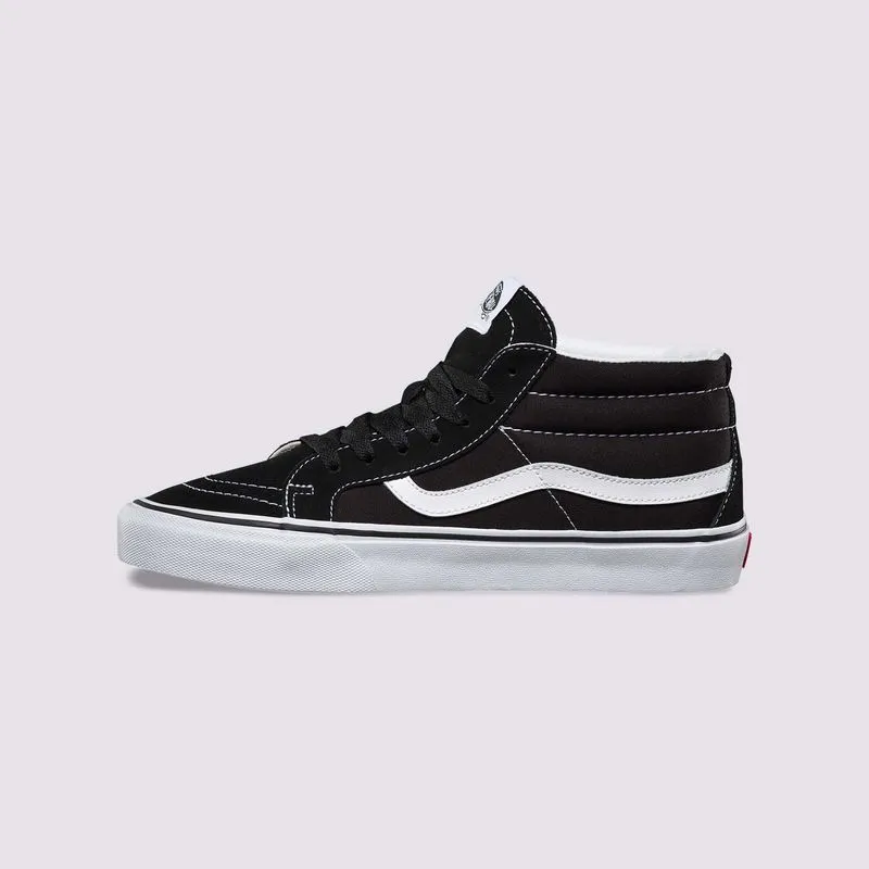 TENIS CLáSICOS NEGROS SK8MID REISSUE VANS