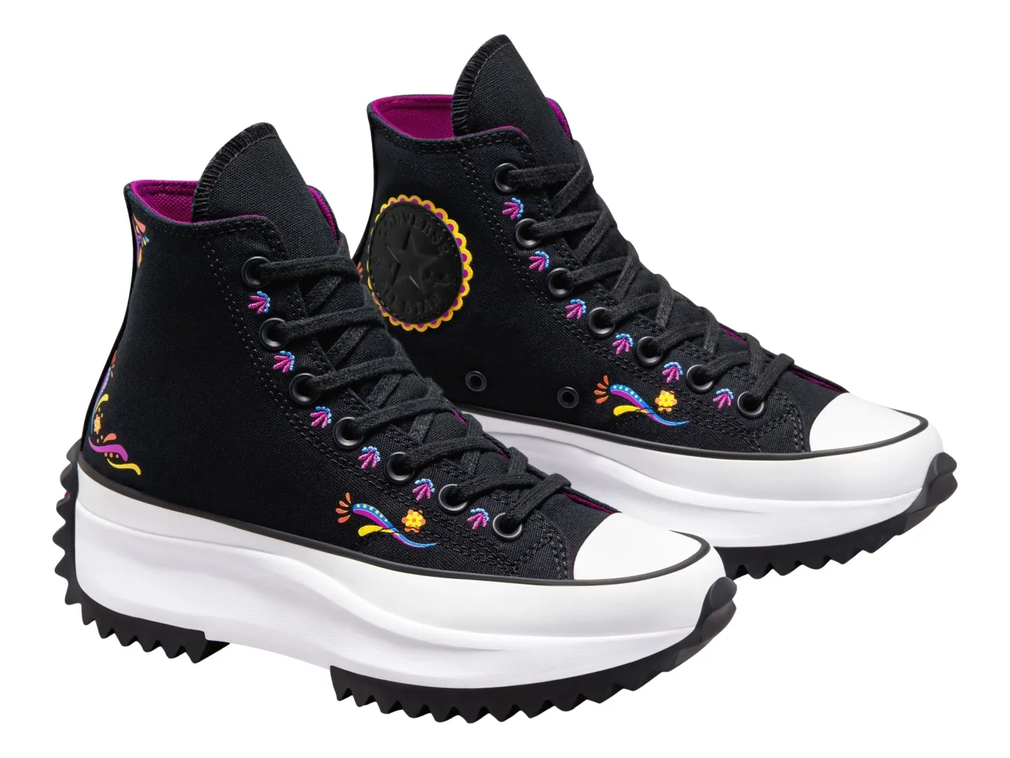 Tenis Converse Dia De Muertos Hike Negro Para Mujer