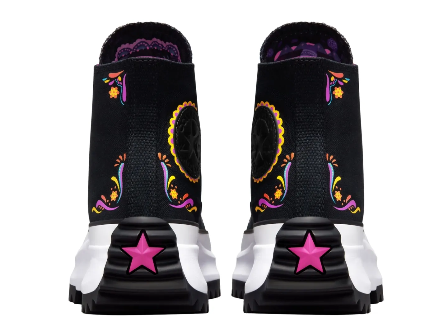 Tenis Converse Dia De Muertos Hike Negro Para Mujer