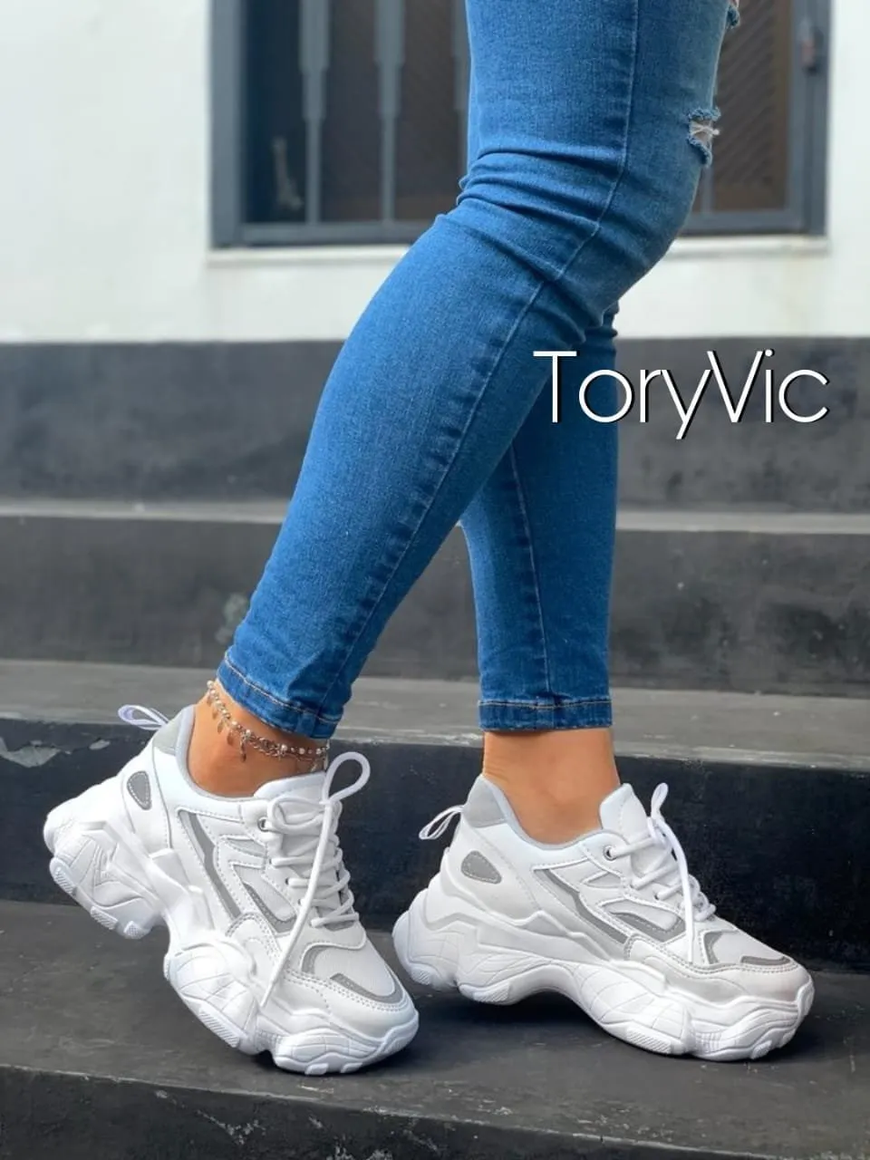Tenis de mujer – Valencia todo blanco (ultimas tallas)