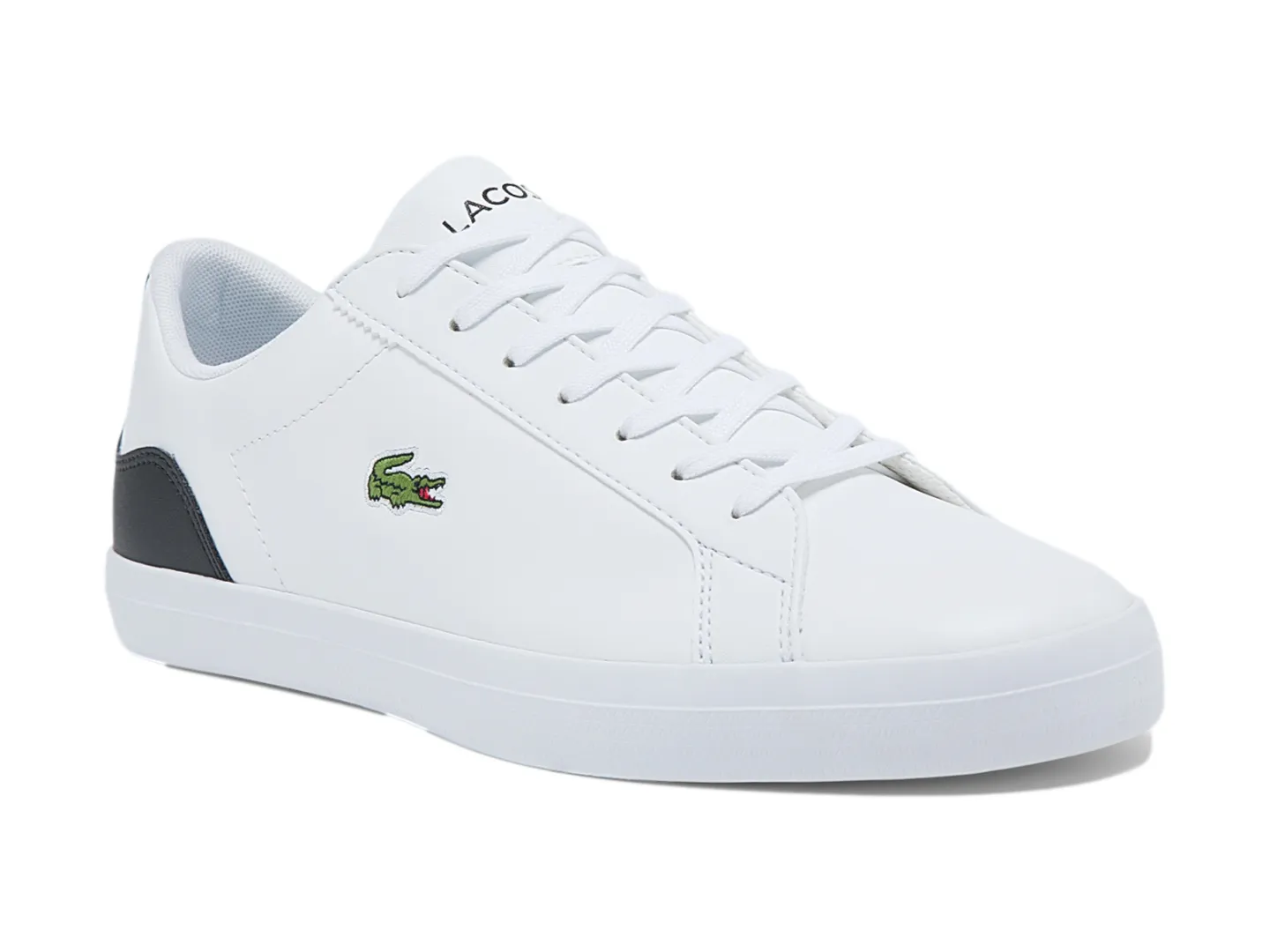Tenis Lacoste Lerond  Blanco Para Hombre