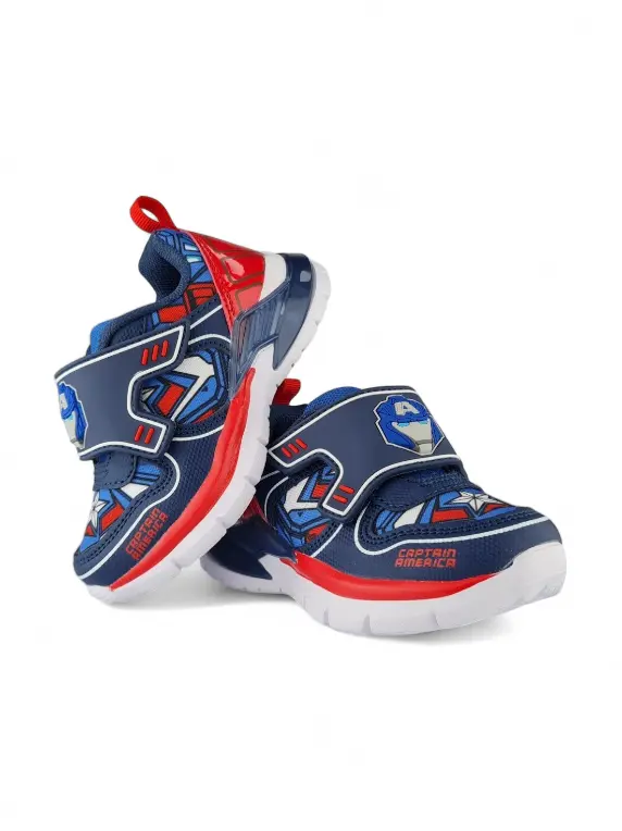 Tenis Niño Capitan America Bubblegummers