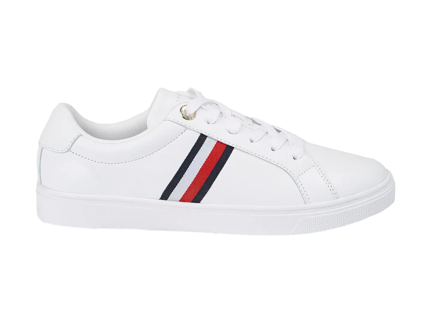 Tenis Tommy Hilfiger Stripes Court Para Mujer