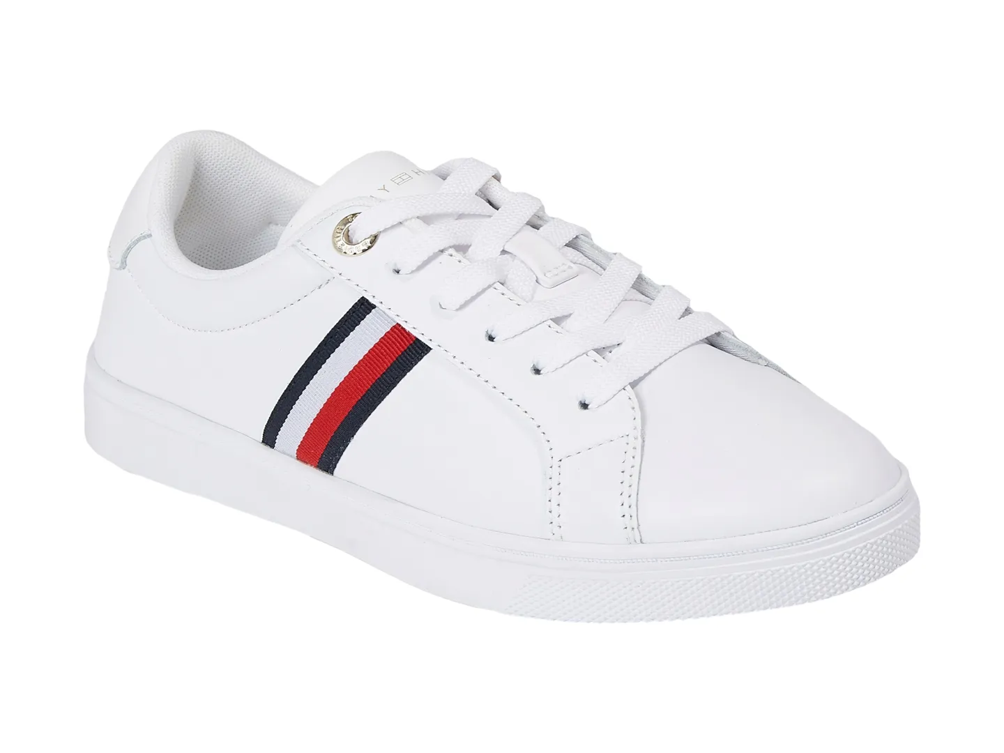 Tenis Tommy Hilfiger Stripes Court Para Mujer