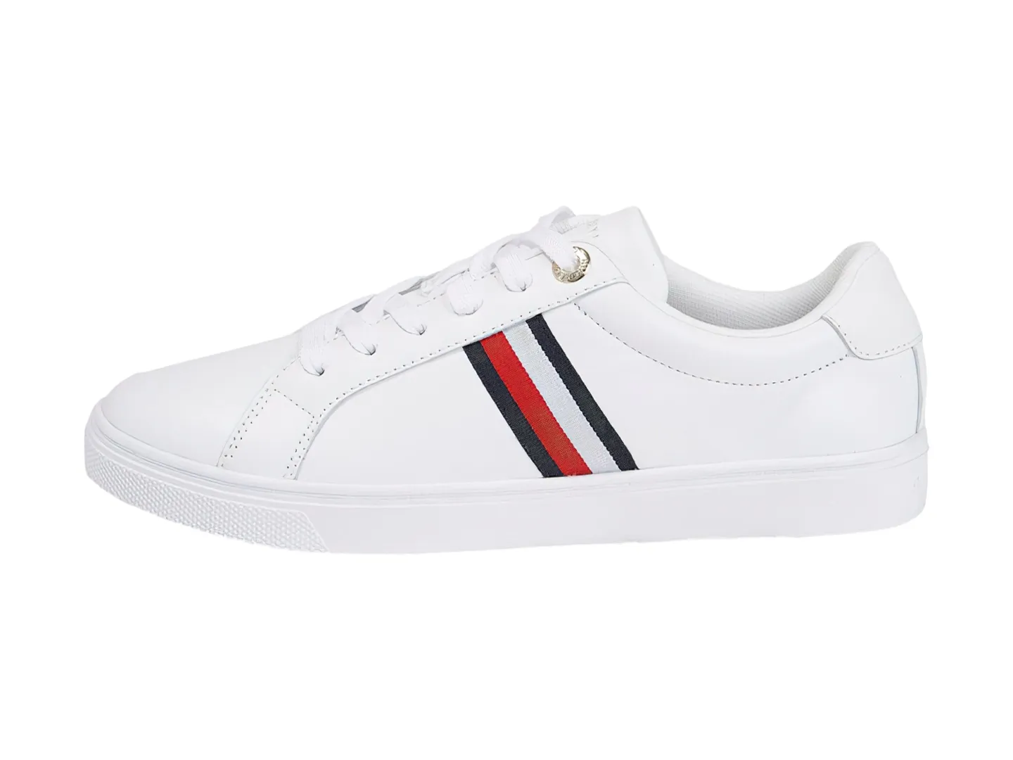 Tenis Tommy Hilfiger Stripes Court Para Mujer
