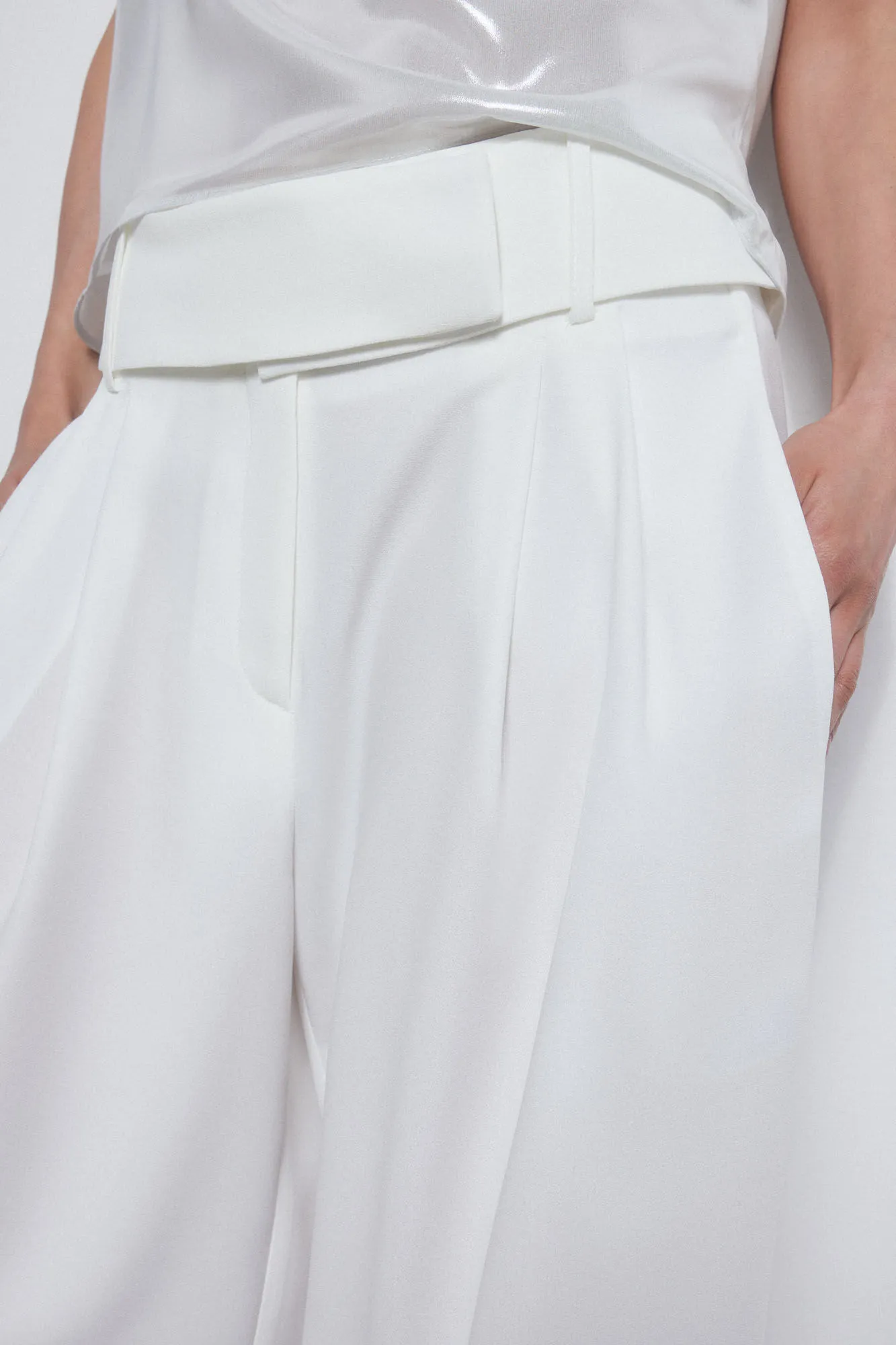 TFP by Tamara Falcó Pantalón pinzas ancho