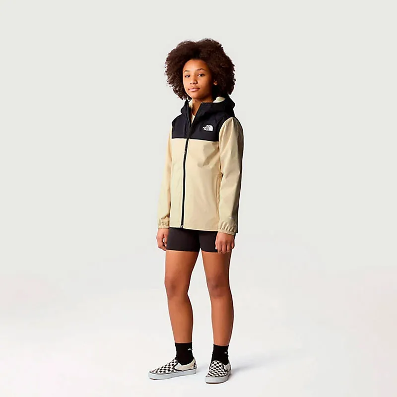 the north face TEEN RAINWEAR SHELL Gravel