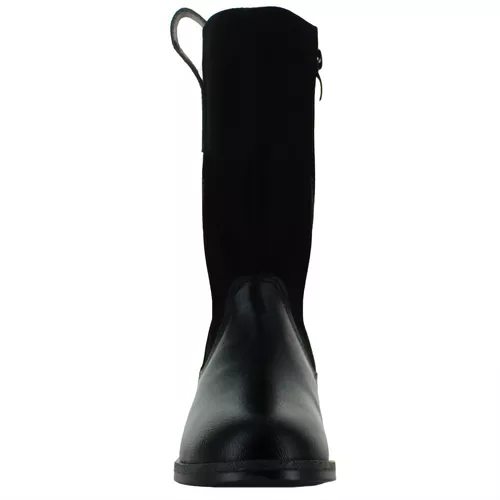 Tropicana Bota Alta Vestir Casual Polipiel Negro Niña 82689