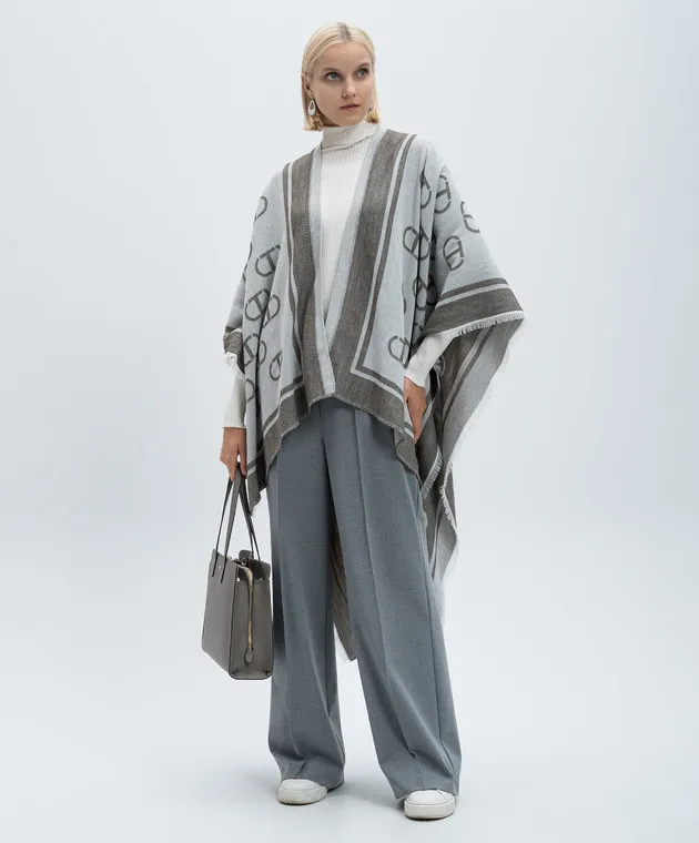 Twinset Actitude Gray pants with logo