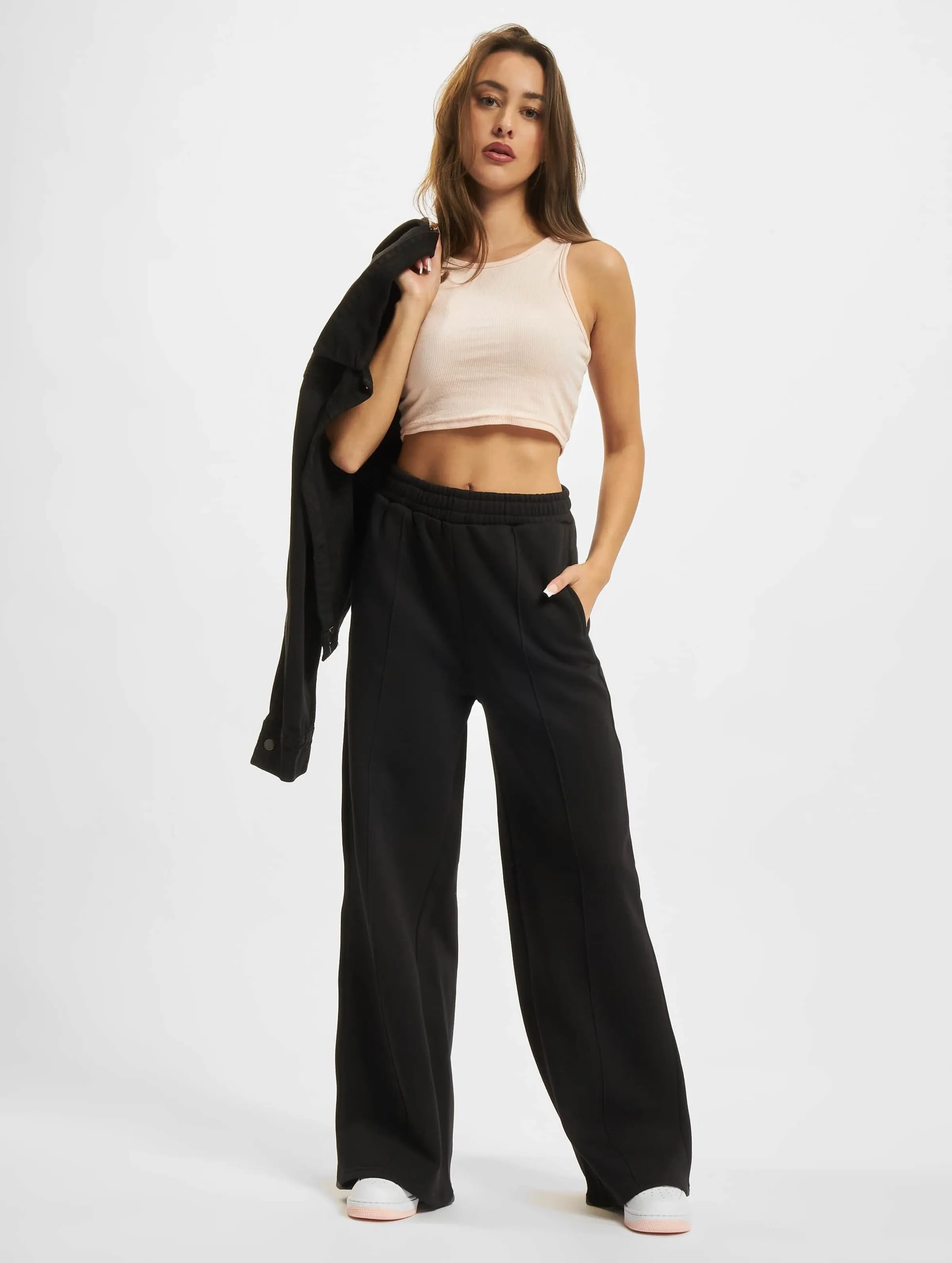 Urban Classics Ladies Straight Pin Tuck