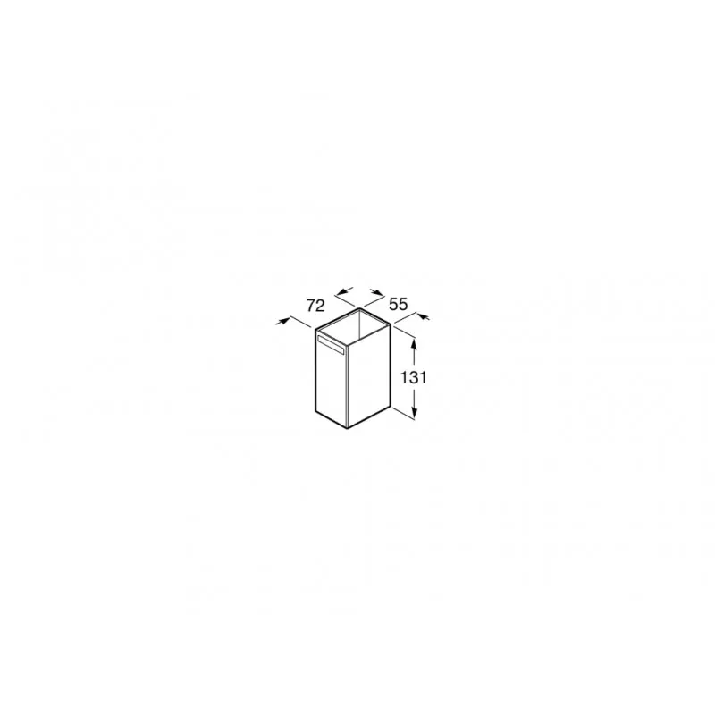 VASO DE ENCIMERA RUBIK  ROCA