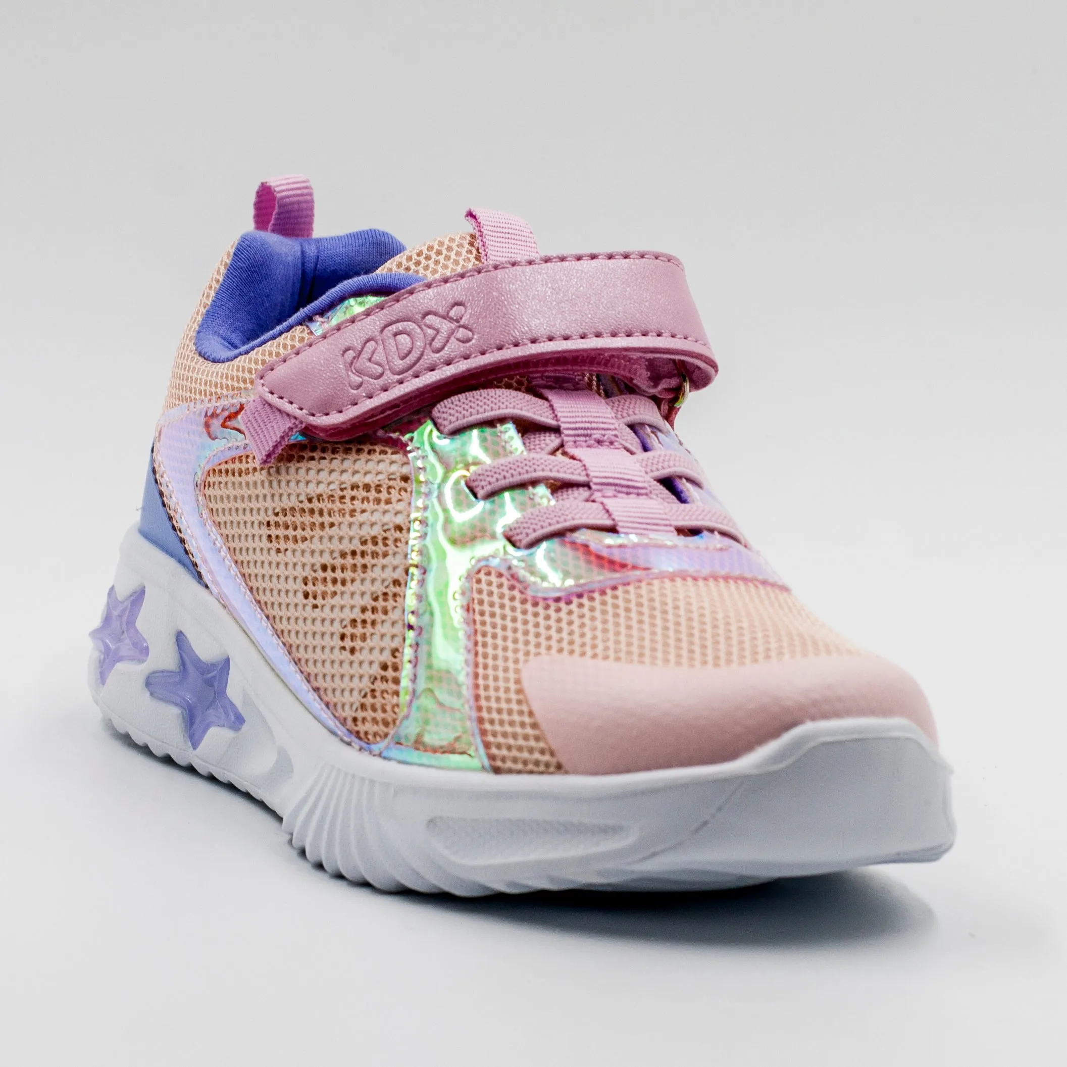 Verazzi Zapatilla nia Con Luces Rosa Lila