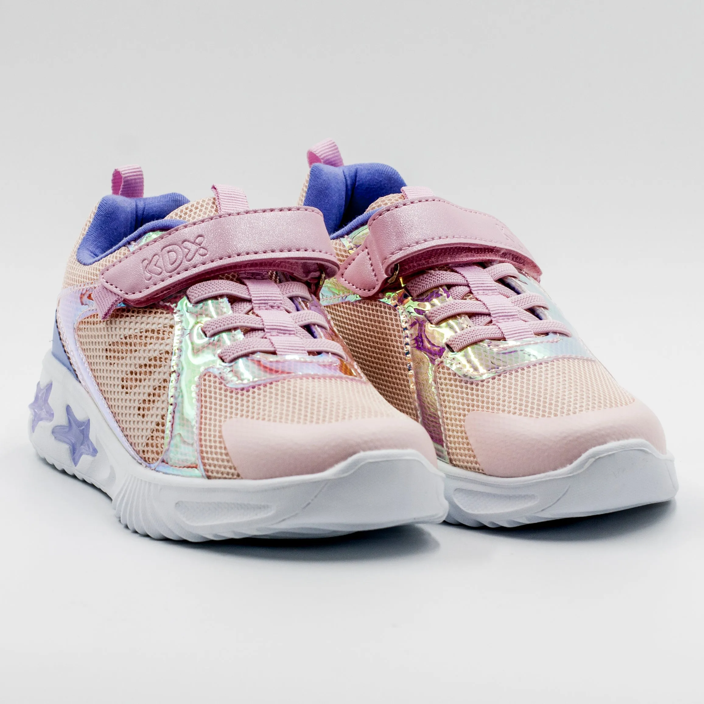 Verazzi Zapatilla nia Con Luces Rosa Lila