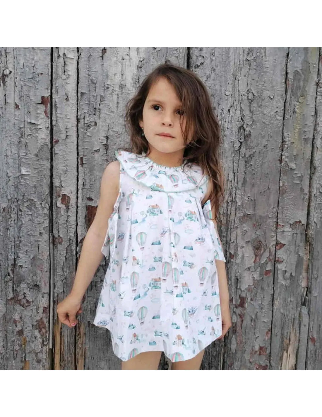 Vestido bebé niña Globos de Popys