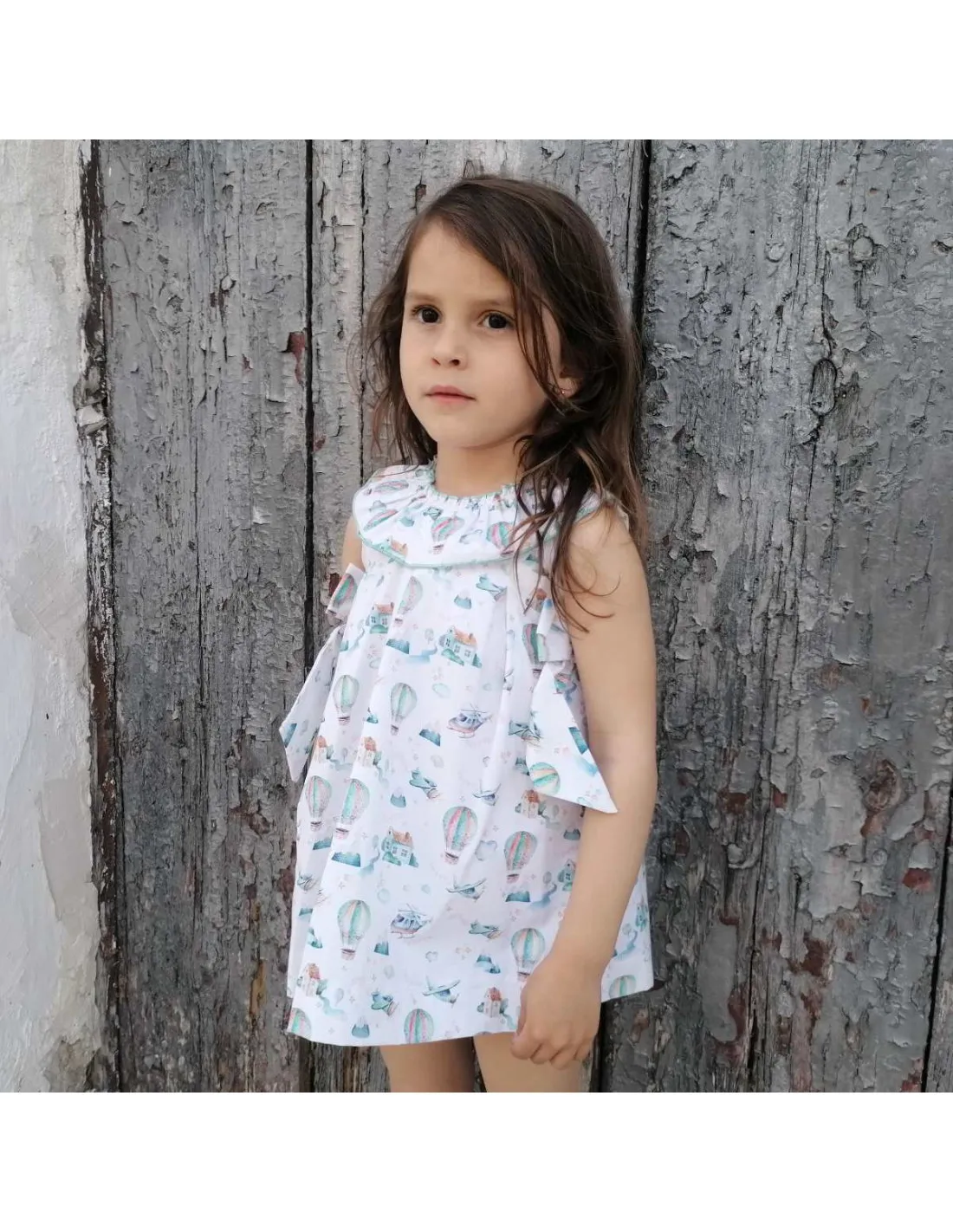 Vestido bebé niña Globos de Popys