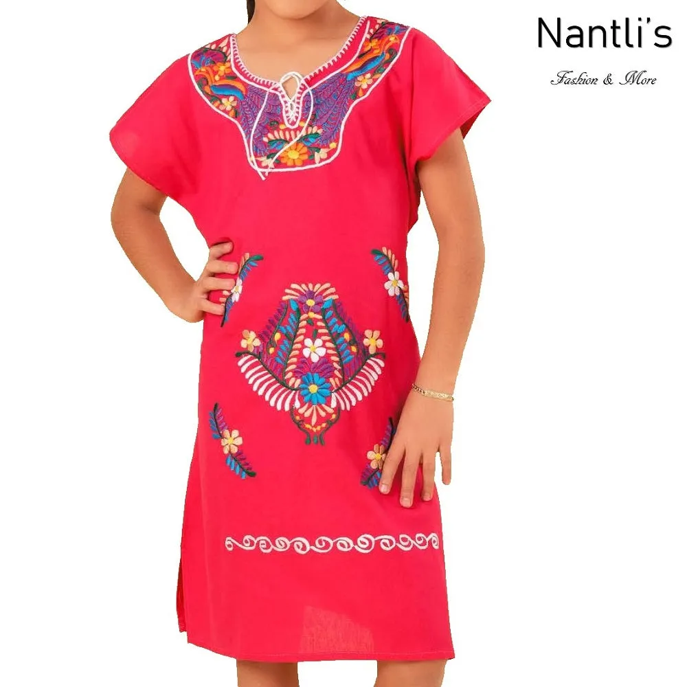 VESTIDO BORDADO TM77414 EMBROIDERED DRESS