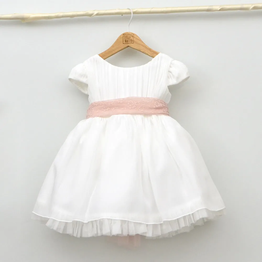 Vestido Nia bambula Amaya con adorno floral