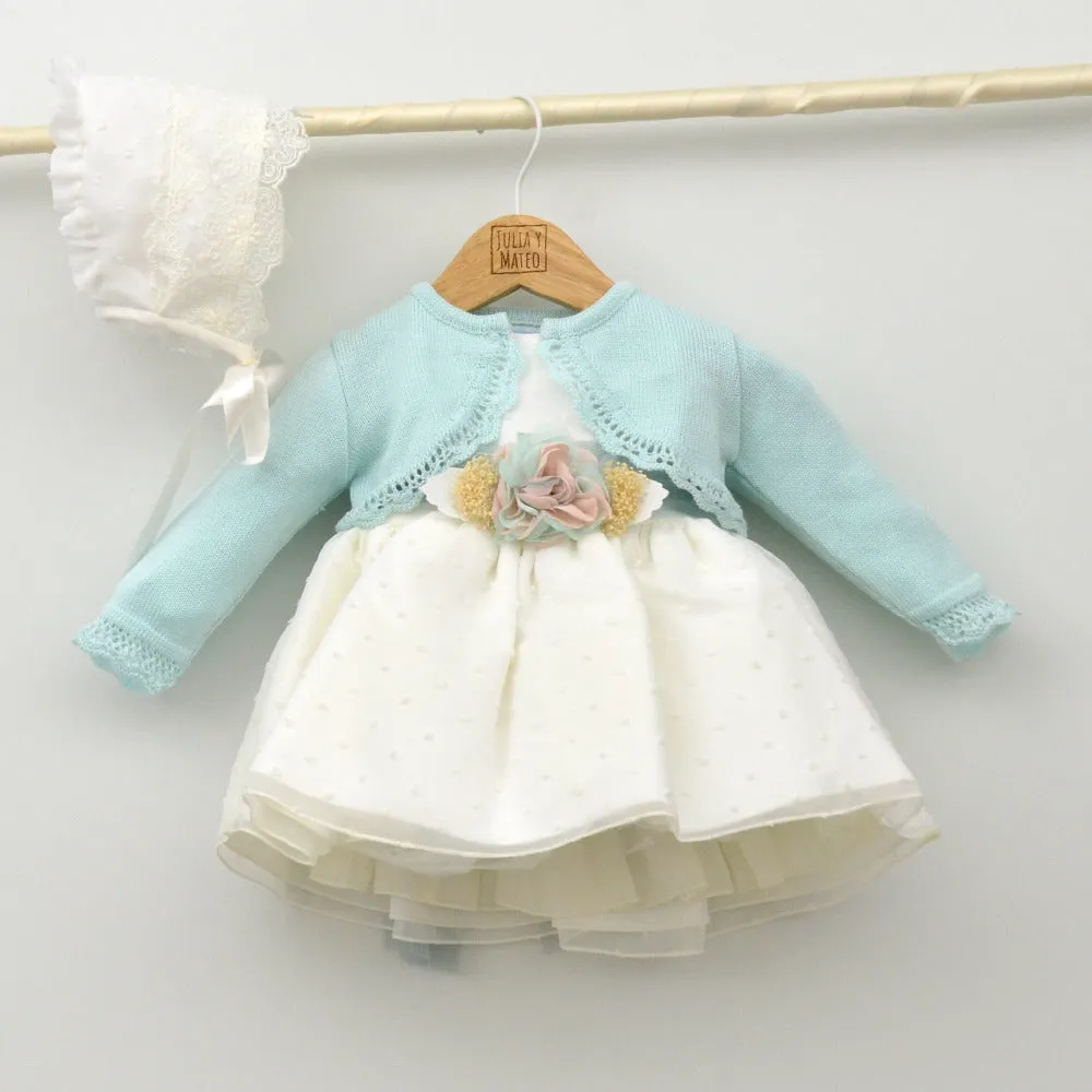 Vestido Tul bebés plumeti María