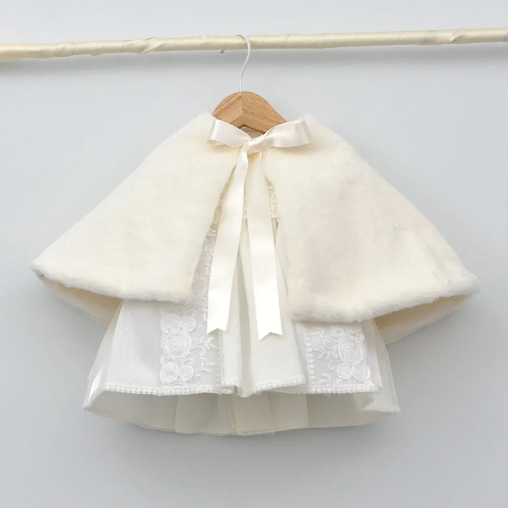 Vestido tul Pilar con capota
