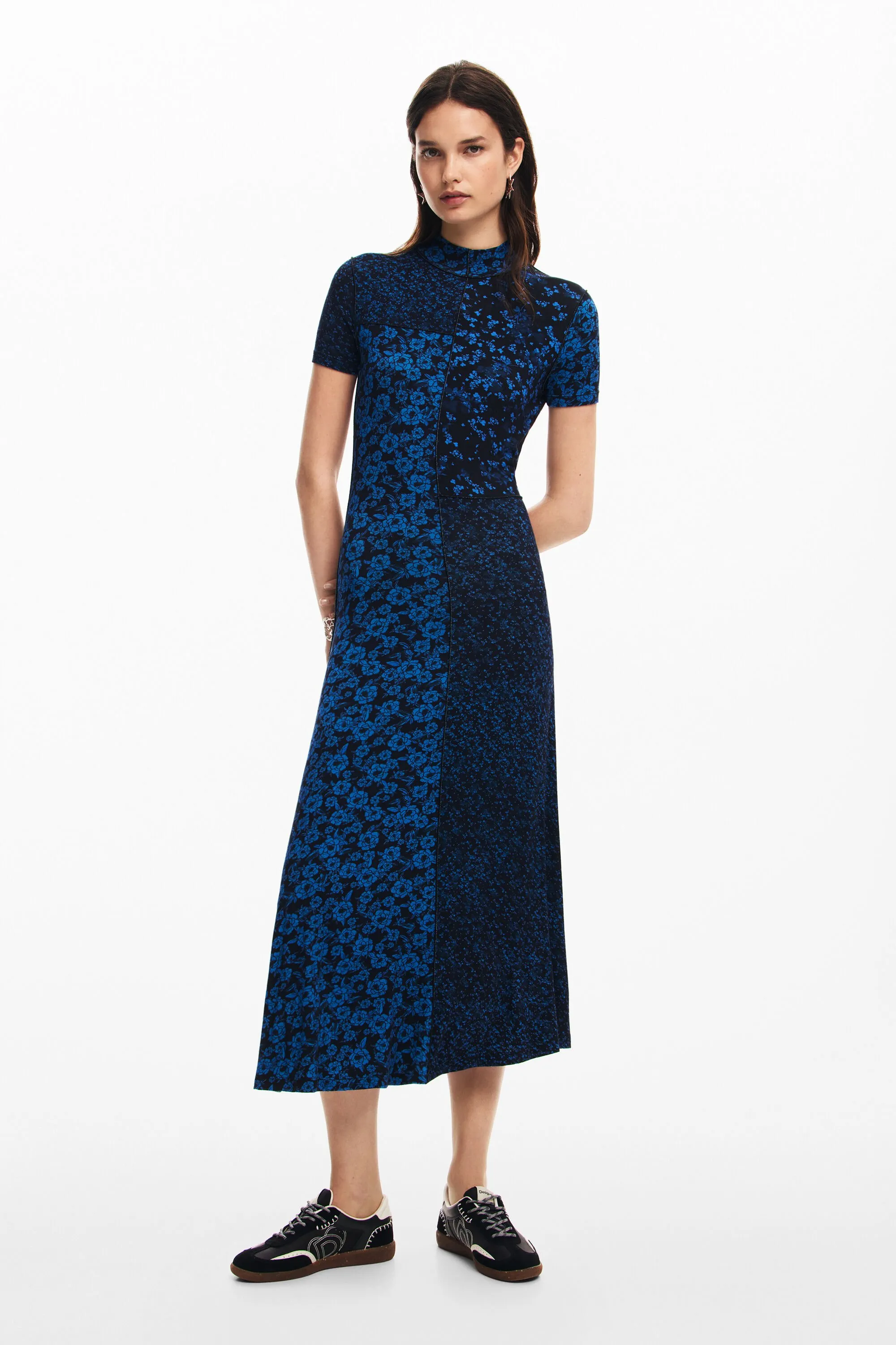 Vestit midi flors