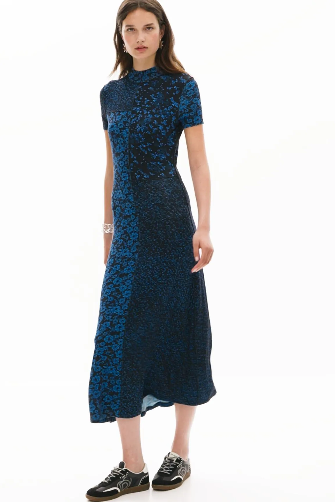 Vestit midi flors