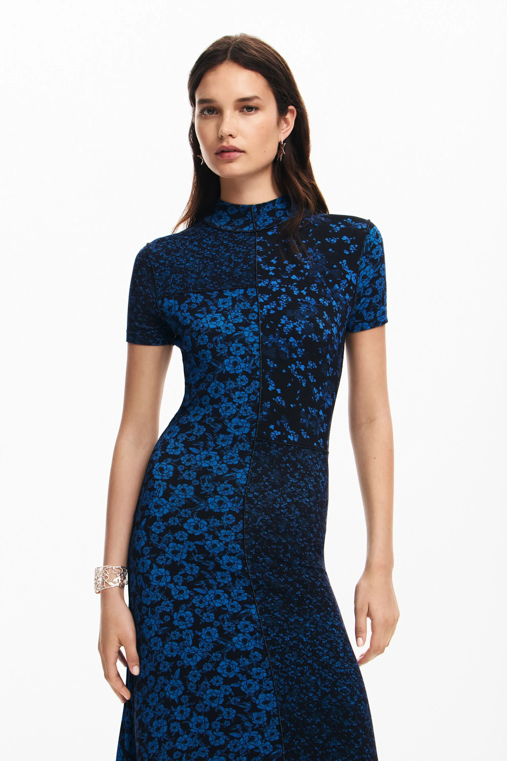 Vestit midi flors