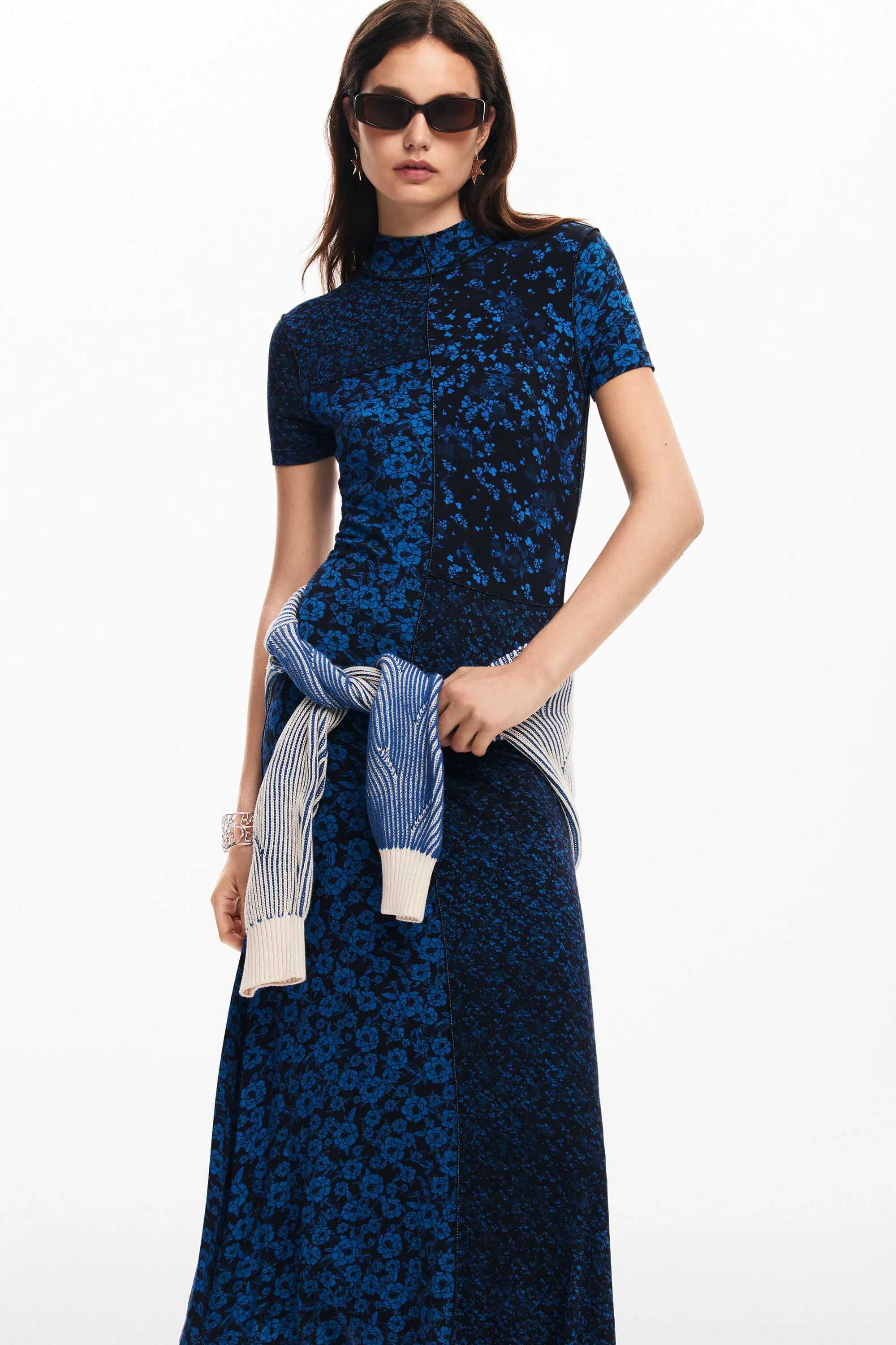 Vestit midi flors