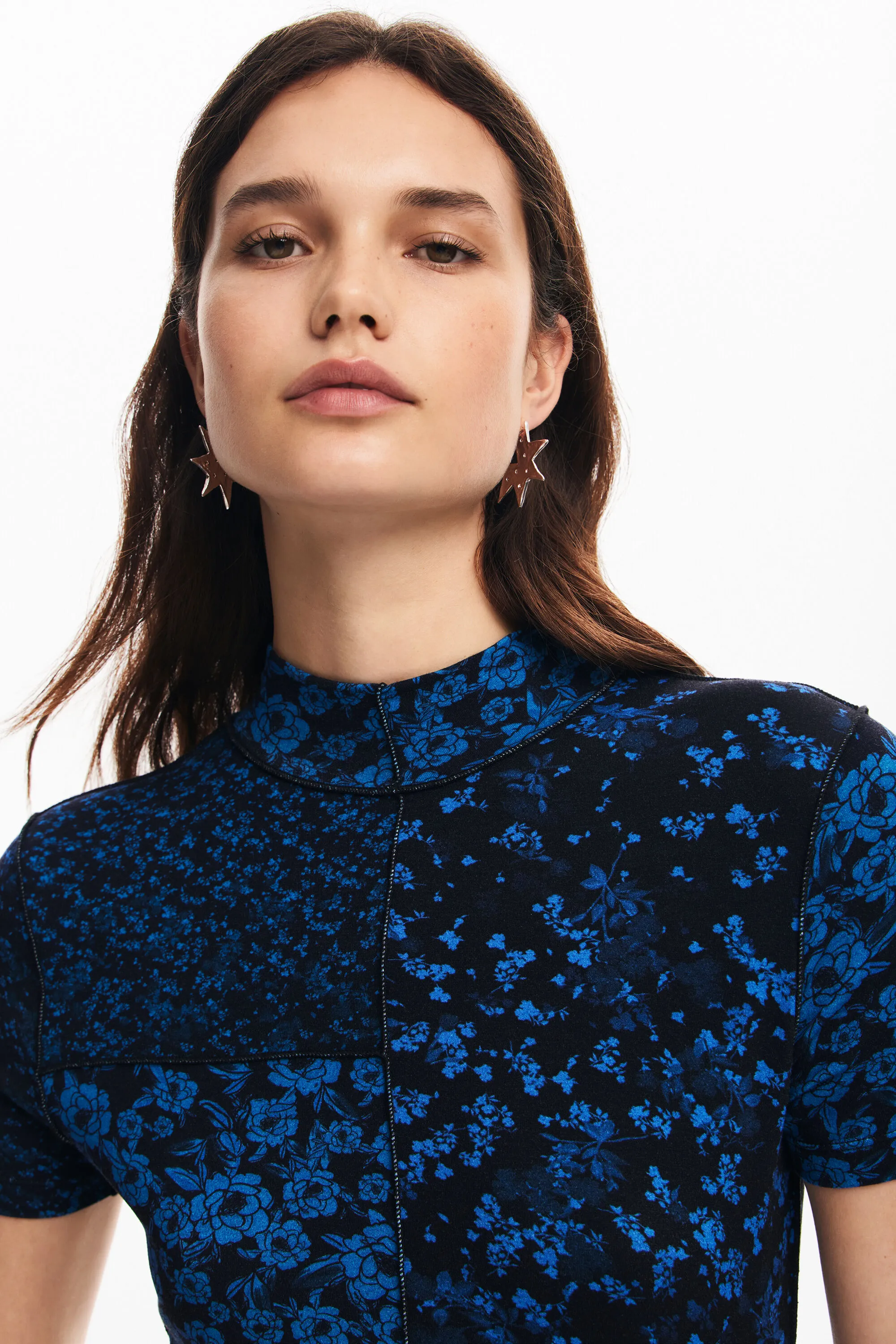 Vestit midi flors