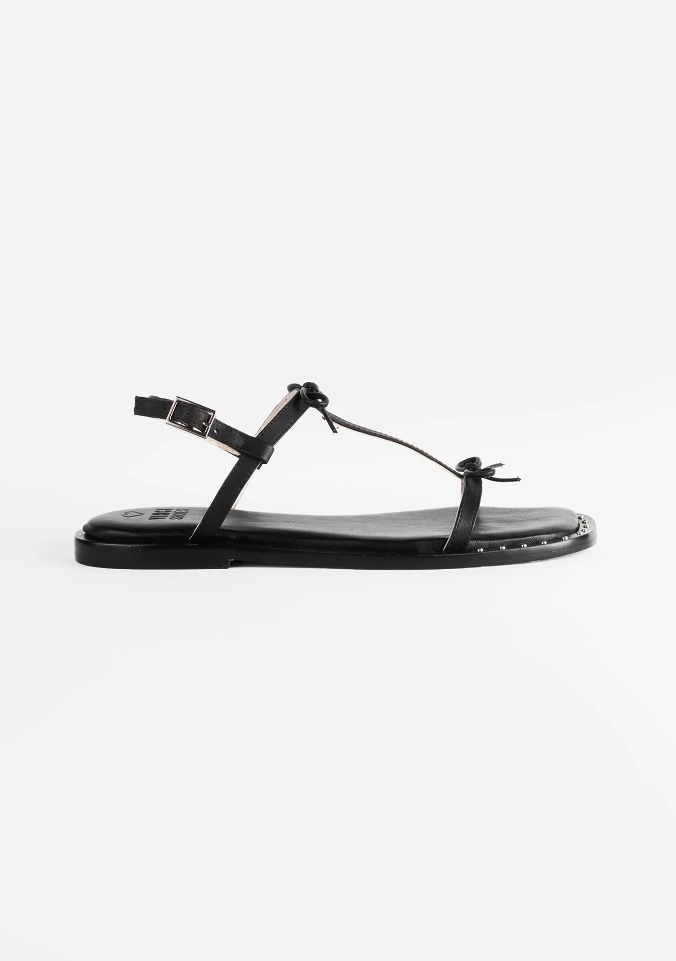 Vinci Shoes Arabella Black Sandals