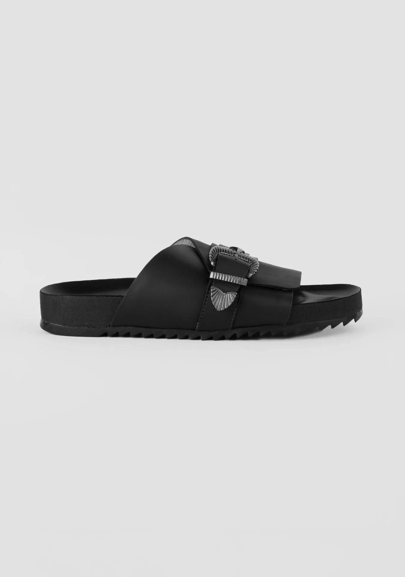 Vinci Shoes Mariah Black Sandals
