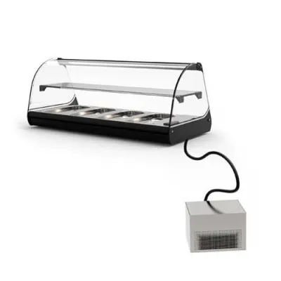 Vitrina refrigerada grupo remoto DOS PISOS V26GRP cuba plana Sayl