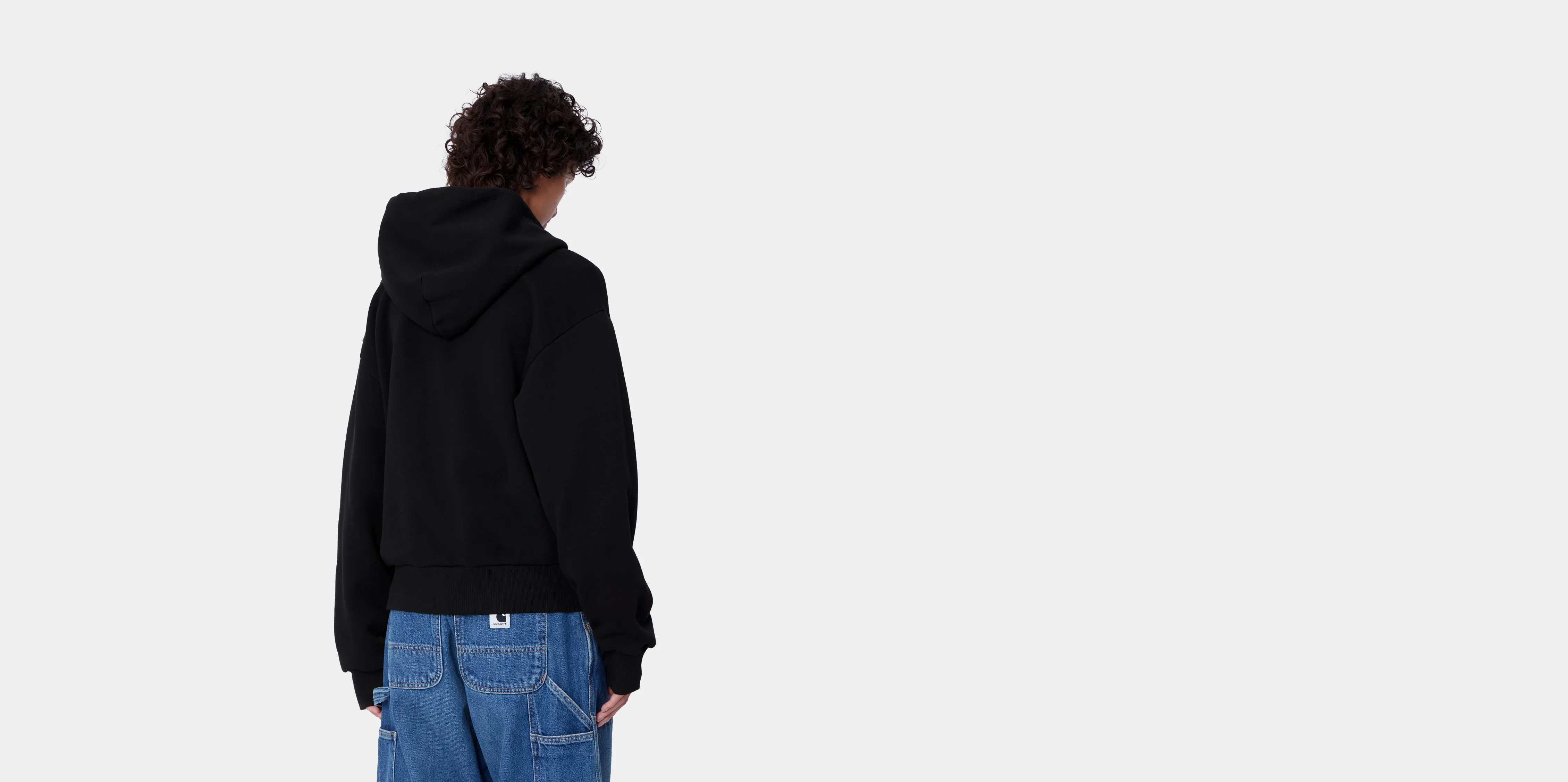 W' Hooded Brown Ducks Sweat Jacket