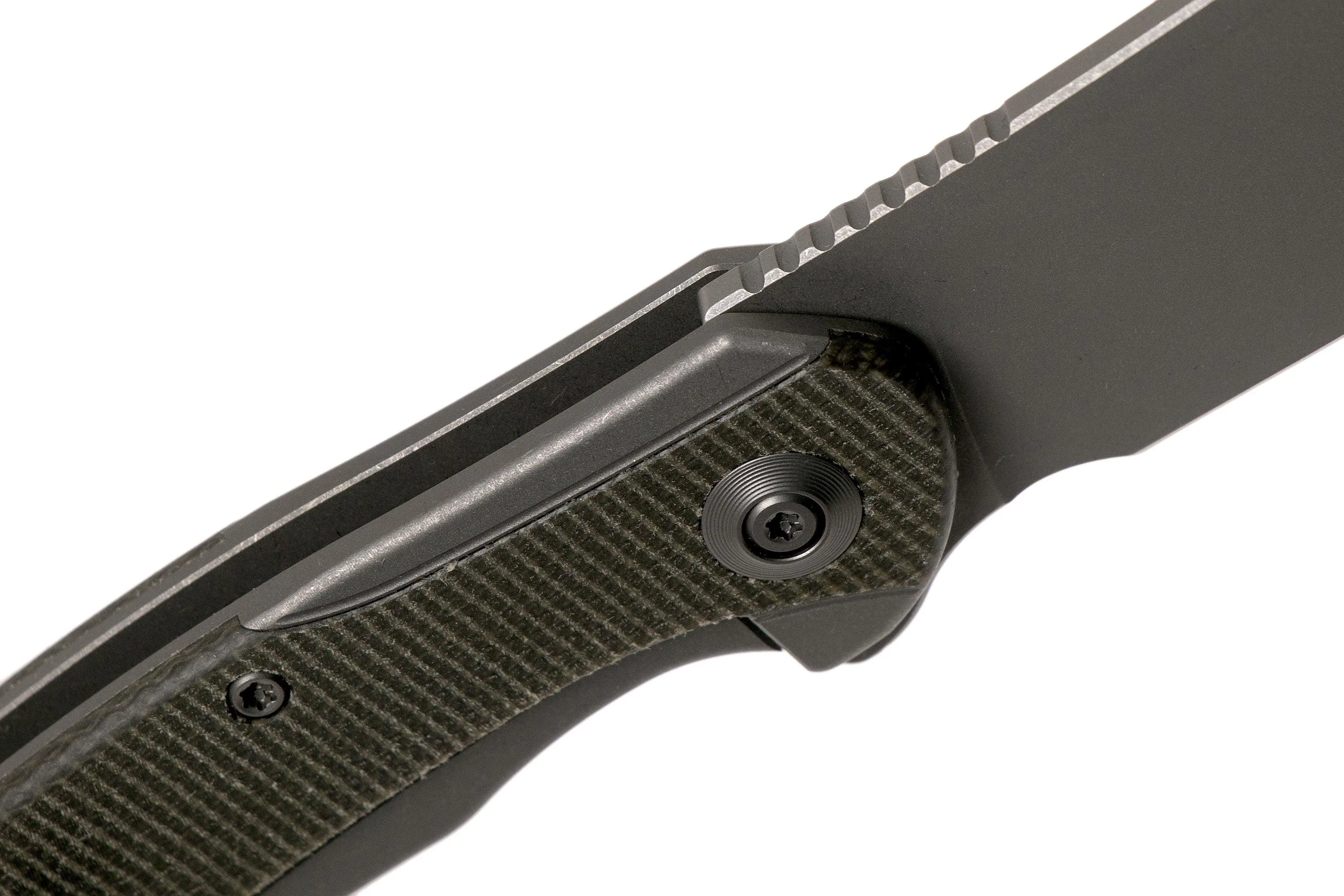WE KNIFE SNICK WE19022F5 STONEWASHED, GREEN MICARTA NAVAJA