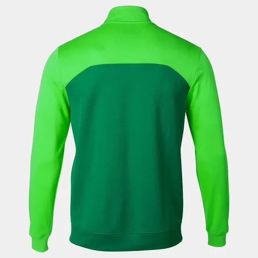 Winner Ii Full Zip Sweatshirt Fluor Green