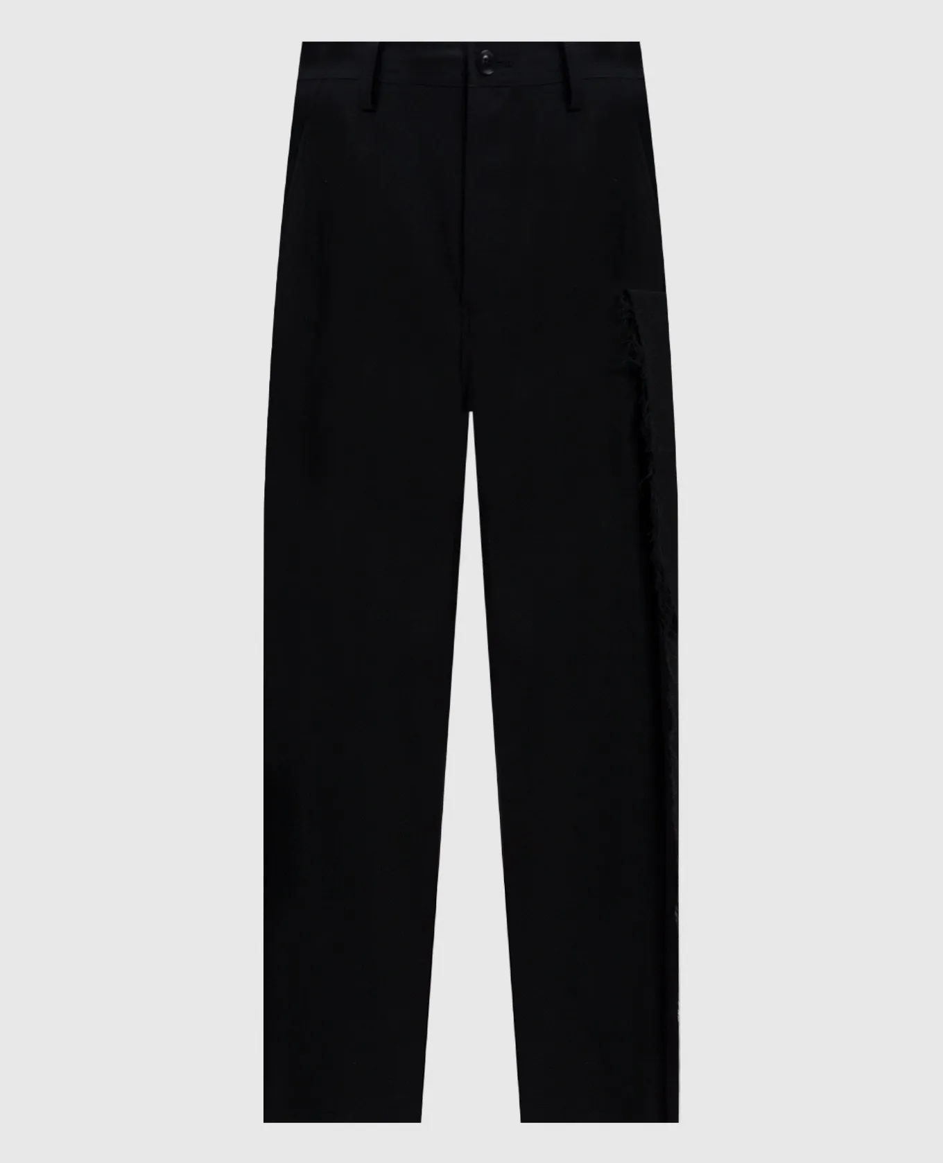 Y`S Yamamoto Black pants made of wool