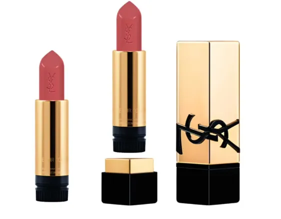 YVES SAINT LAURENT ROUGE PUR COUTURE LABIAL ACABADO SATINADO EN   NU MUSE