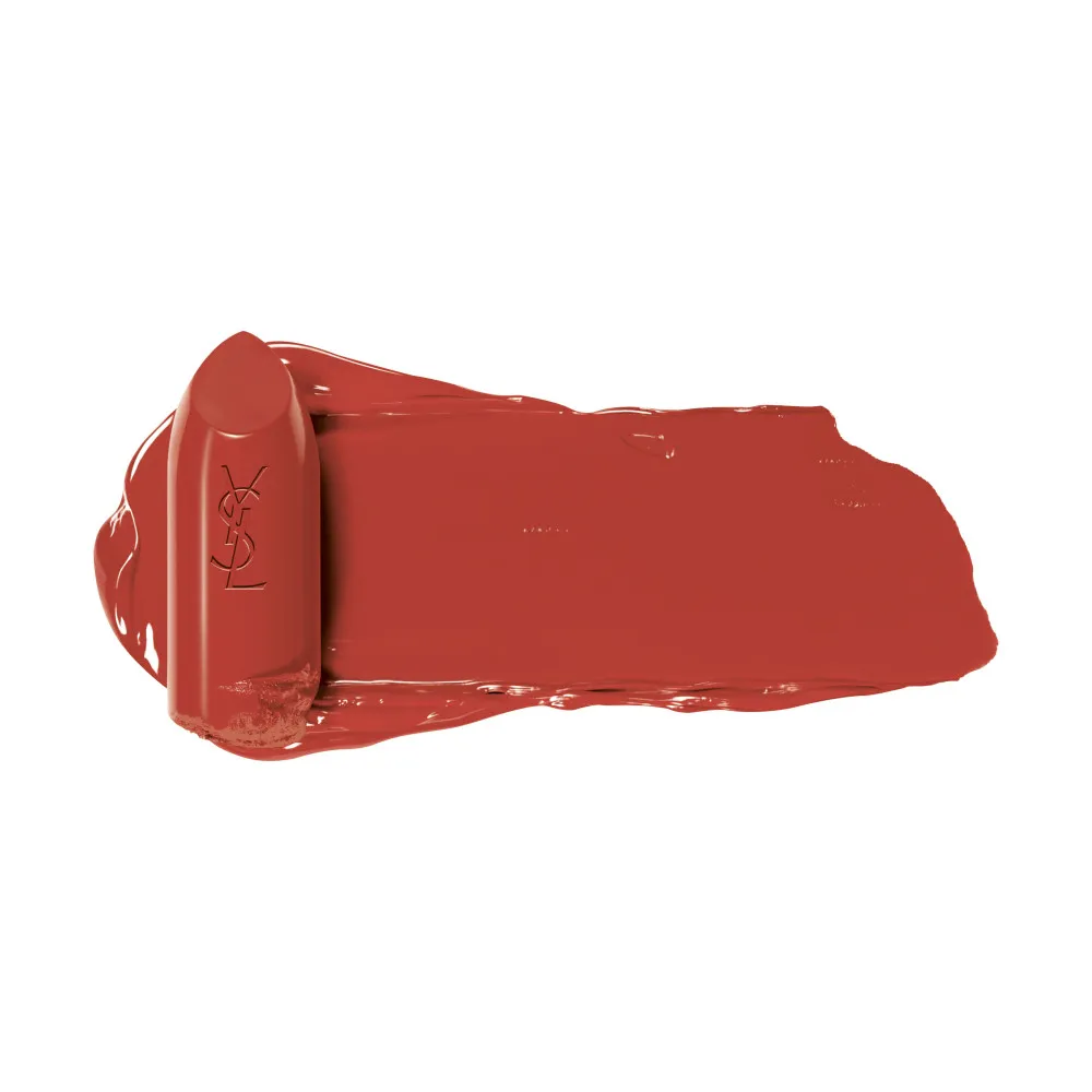 YVES SAINT LAURENT ROUGE PUR COUTURE LABIAL ACABADO SATINADO EN   O154 ORANGE FATAL