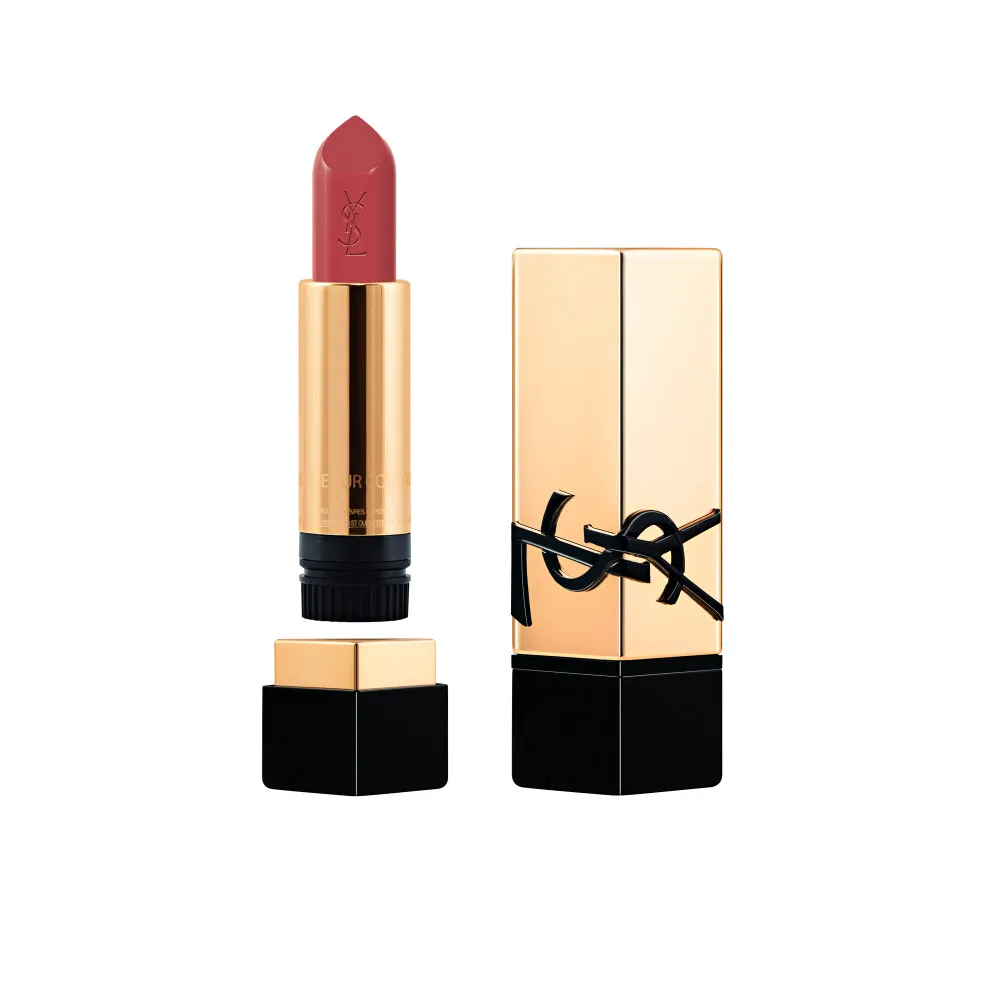 YVES SAINT LAURENT ROUGE PUR COUTURE LABIAL ACABADO SATINADO EN   R10 EFFORTLESS VERMILLON