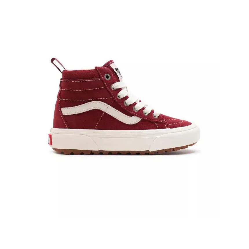 Zapas Vans Sk8 Hi MTE 1 Para Niños Granate 